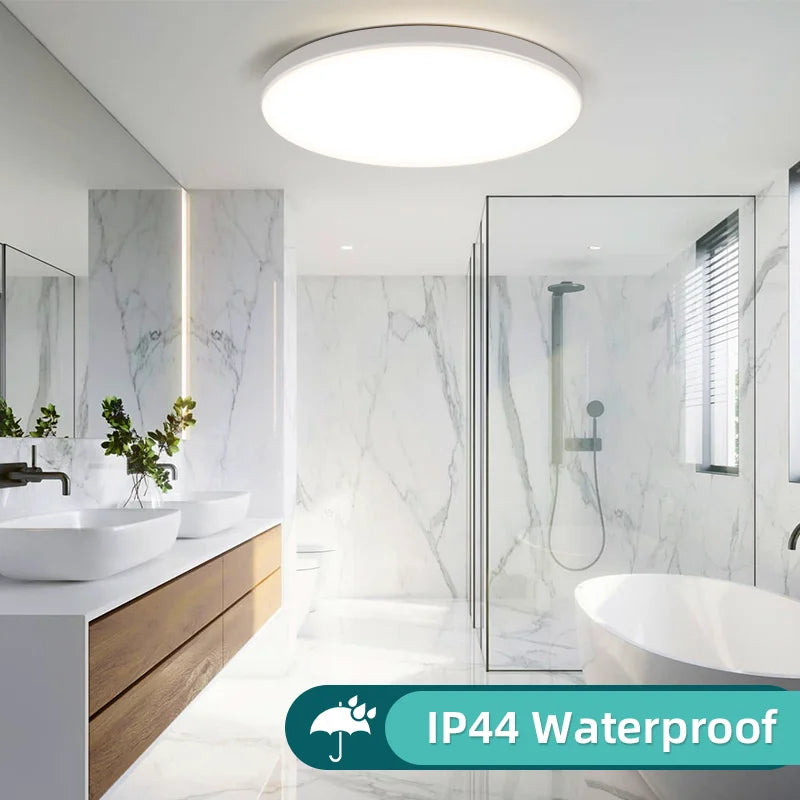 Three Proof Ceiling Light LED Ceiling Lamp LED Lights for Bedroom Kitchen Living Room Bathroom  Indoor Home Lighting Fixtures