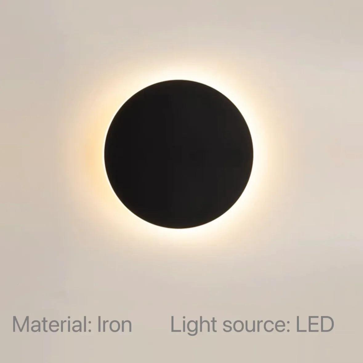 Led Round Wall Lights for Hallway Living Room Bedroom Aisle Modern Sconce Lamp Decoration Lighting Induction Switch Background