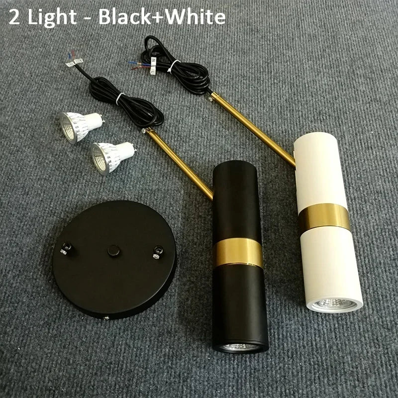 Minimalist LED Pendant Lamps Adjustable Angle Bedside Lights Chandeliers Living Dining Room Reading Lights Bar Decor Suspension