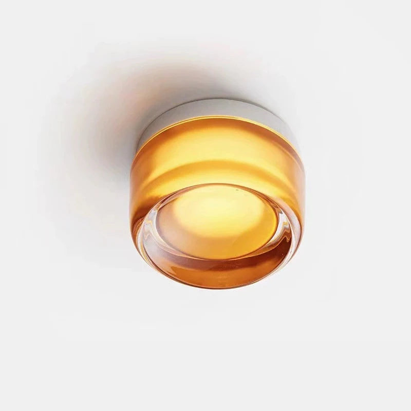 Minimalist LED Wall Lamp Amber Acrylic Wall Lights For Bedroom Bedside Living Room LED Lights Home Decor Luminarie