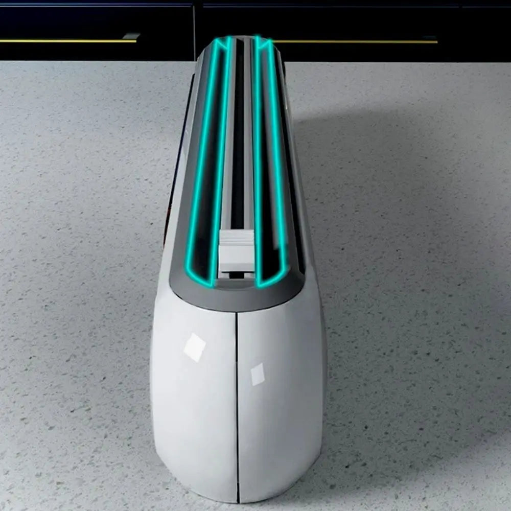 Magnetic Refillable Plastic Wrap Dispenser with Cutter, Tin Aluminum Foil Dispenser Cutter, Kitchen Film Wrap Holder Tool Easy