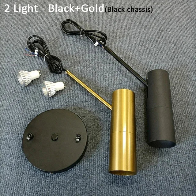 Minimalist LED Pendant Lamps Adjustable Angle Bedside Lights Chandeliers Living Dining Room Reading Lights Bar Decor Suspension