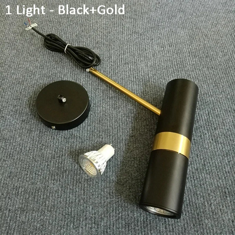 Minimalist LED Pendant Lamps Adjustable Angle Bedside Lights Chandeliers Living Dining Room Reading Lights Bar Decor Suspension