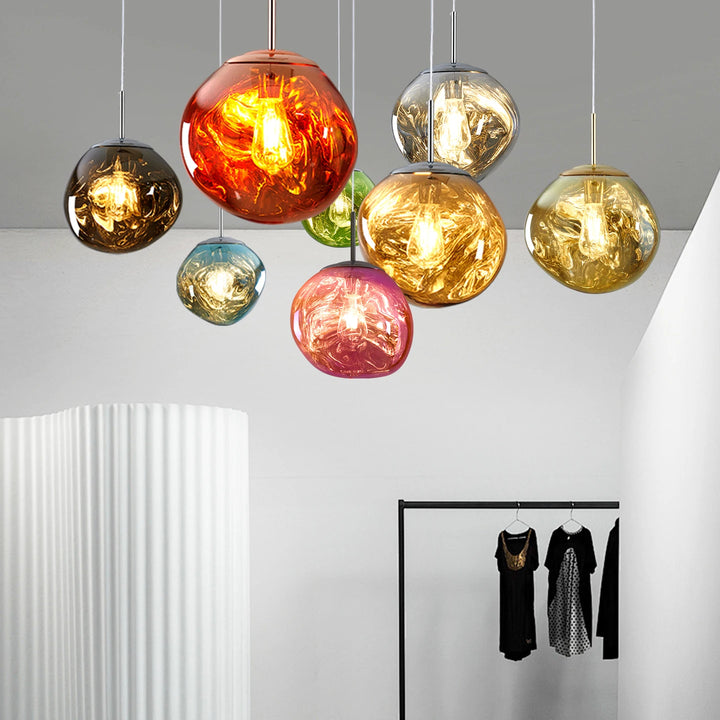 Designer Lava Pendant Light Luxury Villa Duplex Staircase Nordic Bar Modern Creative Dining Room Living Room Pendant Lighting