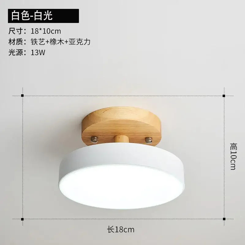 Nordic Macaron Ceiling Lamp Iron  Lamps for Living Room LED Lights for Room White/Green Furniture Luminaire Ceiling Lighting