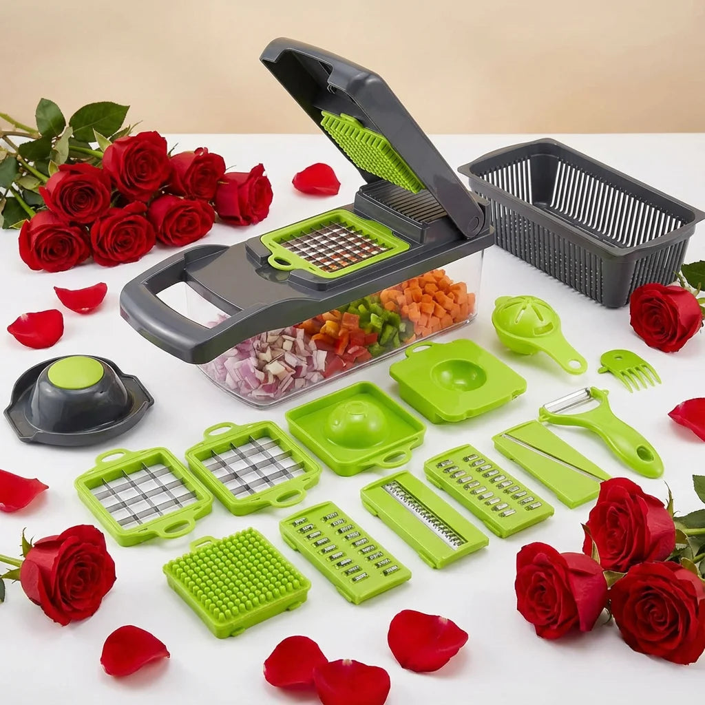 Safe Kitchen Hand Guard Valentine's Gift, 33x12cm Vegetable Slicer Protector for Couples Cooking Together, Shows Care