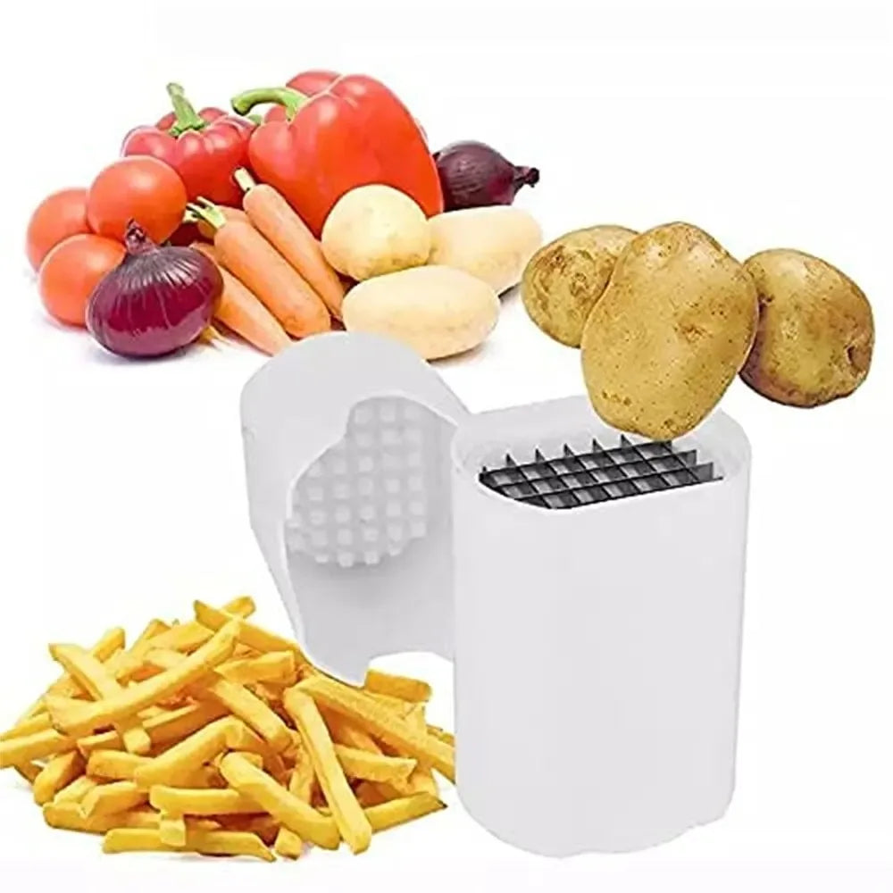 1PCS French Fry Cutter Natural Cut Rapid Slicer Vegetable Potato Tool Food Veggie Dicer Veg Chopper Kitchen Accessories