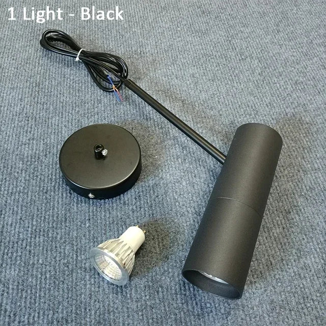 Minimalist LED Pendant Lamps Adjustable Angle Bedside Lights Chandeliers Living Dining Room Reading Lights Bar Decor Suspension